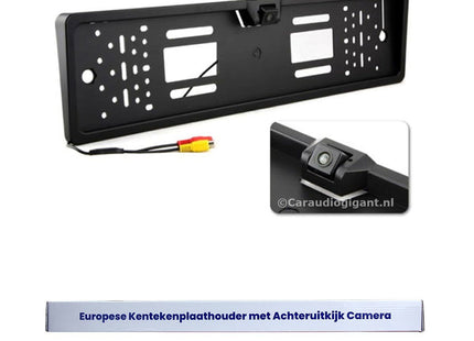 Cartronix RV-400 kentekenplaathouder met camera | Voor Auto - Camper - Vrachtwagen