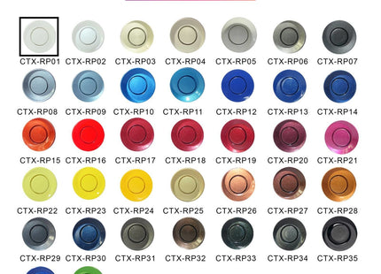 Cartronix Parkeersensoren Set (8 sensoren)| Wit| Parkeerhulp | CTX-RFP-01