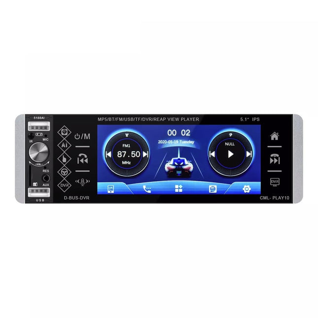 Denago 488S | 1-din autoradio met touchscreen scherm | Bluetooth