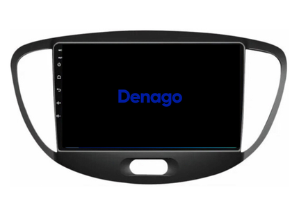 Hyundai i10 CarPlay autoradio | 2008 t/m 2013 | Denago DNG-A67 | 9 inch | Android 13 | Draadloos CarPlay & Android Auto