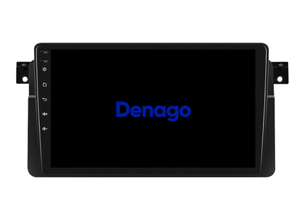 BMW 3-serie E46 CarPlay autoradio | 1999 t/m 2005 | Denago DNG-A23 | 9 inch | Android 13 | Draadloos CarPlay & Android Auto