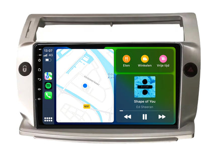 Citroën C4 | Android 13 | Autoradio | 2004 t/m 2010 | Carplay & Android Auto