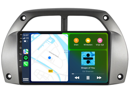 Toyota Rav 4 | Android 13 | Autoradio | 2001 t/m 2006 | CarPlay & Android Auto