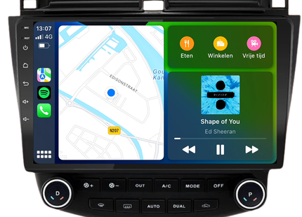 Honda Accord | Android 13 | Autoradio | 2003 t/m 2008 | Carplay & Android Auto