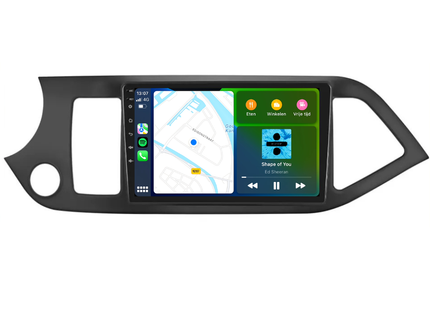 Kia Picanto CarPlay | Android 13 | Autoradio | 2011 t/m 2016 | Carplay & Android Auto