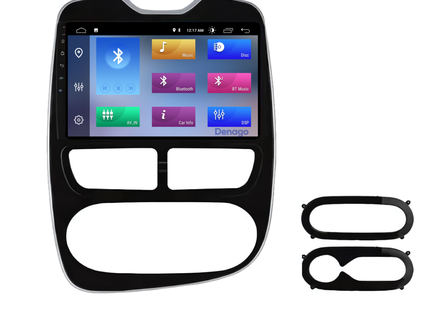 Renault Clio 4 CarPlay autoradio | 2013 t/m 2015 | Denago DNG-A20 | 9 inch | Android 13 | Draadloos CarPlay & Android Auto