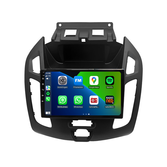 Ford Transit Tourneo Connect Android Autoradio | Zwart | 2013 t/m 2018 | CarPlay