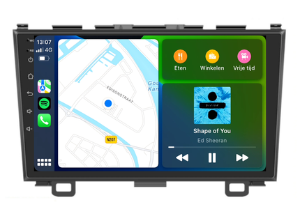 Honda CR-V | Android 13 | Autoradio | 2007 t/m 2012 | CarPlay & Android Auto
