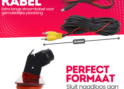 Citroën Spacetourer Derde Remlicht Achteruitrijcamera | 2016 t/m 2023 | Nachtzicht | HD Beeld