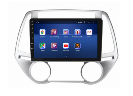 Hyundai i20 | Android 13 | Autoradio | 2008 t/m 2014 | CarPlay & Android Auto