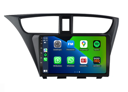 Honda Civic | Android 13 | Autoradio | 2012 t/m 2016 | Carplay & Android Auto