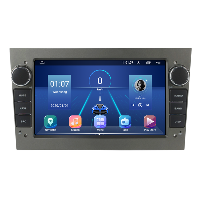 Opel CarPlay | 2000 t/m 2013 | Android Auto | Opel Grijs