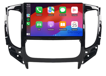 Mitsubishi Triton CarPlay autoradio | 2015 t/m 2018 | Denago DNG-A285 | 9 inch | Android 13 | Draadloos CarPlay & Android Auto