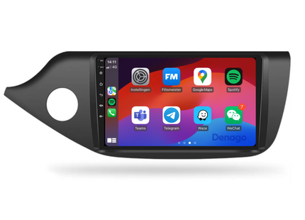 Kia Ceed CarPlay autoradio | 2012 t/m 2017 | Denago DNG-A68 | 9 inch | Android 13 | Draadloos CarPlay & Android Auto