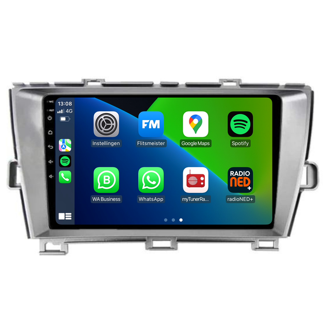 Toyota Prius | Android 13 | Autoradio | 2009 t/m 2015 | Carplay & Android Auto