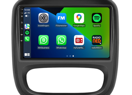 Renault Trafic | Android 13 | Autoradio | 2015 t/m 2021 | Carplay &  Android Auto