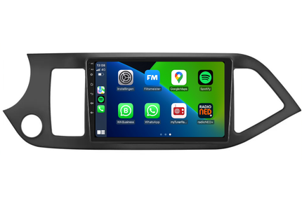 Kia Picanto CarPlay | Android 13 | Autoradio | 2011 t/m 2016 | Carplay & Android Auto