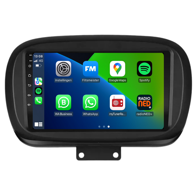 Fiat 500X  | Android 13 | Autoradio | 2015 t/m 2023 | Carplay & Android Auto