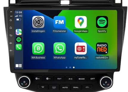 Honda Accord | Android 13 | Autoradio | 2003 t/m 2008 | Carplay & Android Auto