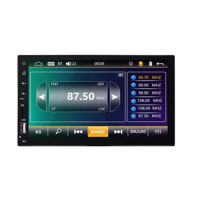 Denago | 2 Din Autoradio met Bluetooth| Aux - Mirrorlink  | Universeel  | MP5  Full Touch | Gratis USB & Camera