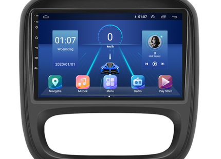 Renault Trafic | Android 13 | Autoradio | 2015 t/m 2021 | Carplay &  Android Auto
