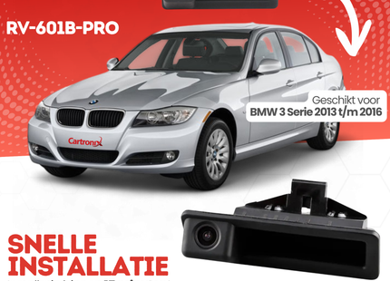 BMW 3 Serie Achteruitrijcamera | 2013 t/m 2016 | Nachtzicht & HD Beeld