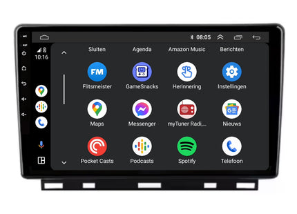 Renault Clio 5 Android Autoradio | 2019 t/m 2025 | CarPlay & Android auto