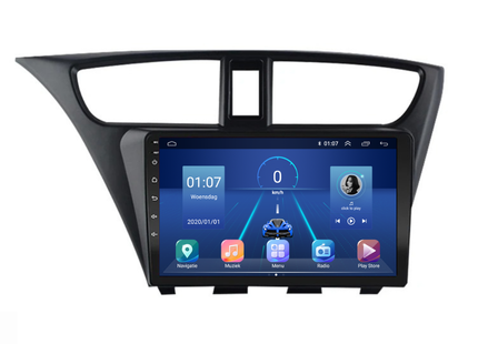 Honda Civic | Android 13 | Autoradio | 2012 t/m 2016 | Carplay & Android Auto