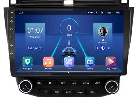 Honda Accord | Android 13 | Autoradio | 2003 t/m 2008 | Carplay & Android Auto