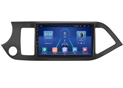 Kia Picanto CarPlay | Android 13 | Autoradio | 2011 t/m 2016 | Carplay & Android Auto