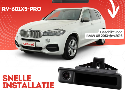 BMW X5 Achteruitrijcamera | 2013 t/m 2016 | Nachtzicht & HD Beeld