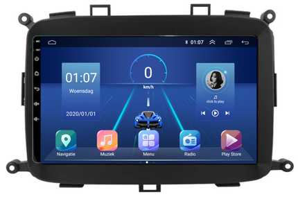 Kia Carens | Android 13 | Autoradio | 2013 t/m 2019 | Carplay & Android Auto