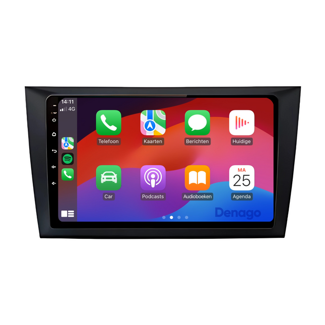 Volkswagen Golf 6 CarPlay autoradio | 2009 t/m 2012 | Denago DNG-A78 | 9 inch | Android 13 | Draadloos CarPlay & Android Auto