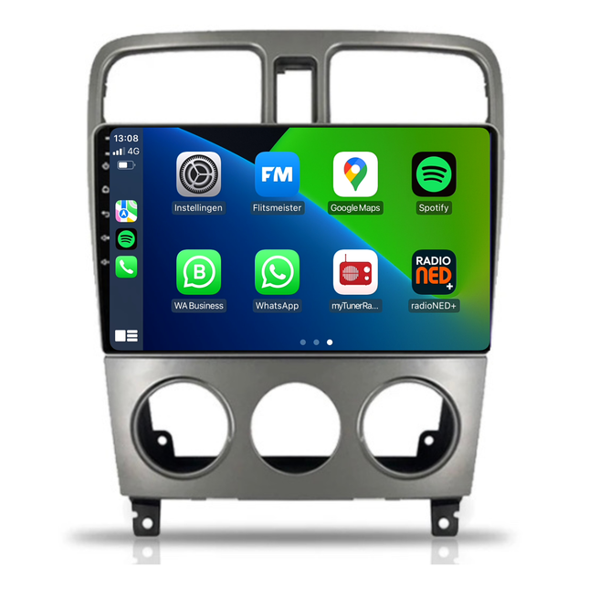 Subaru Forester | Android 13 | Autoradio | 2002 t/m 2007 | Carplay & Android Auto