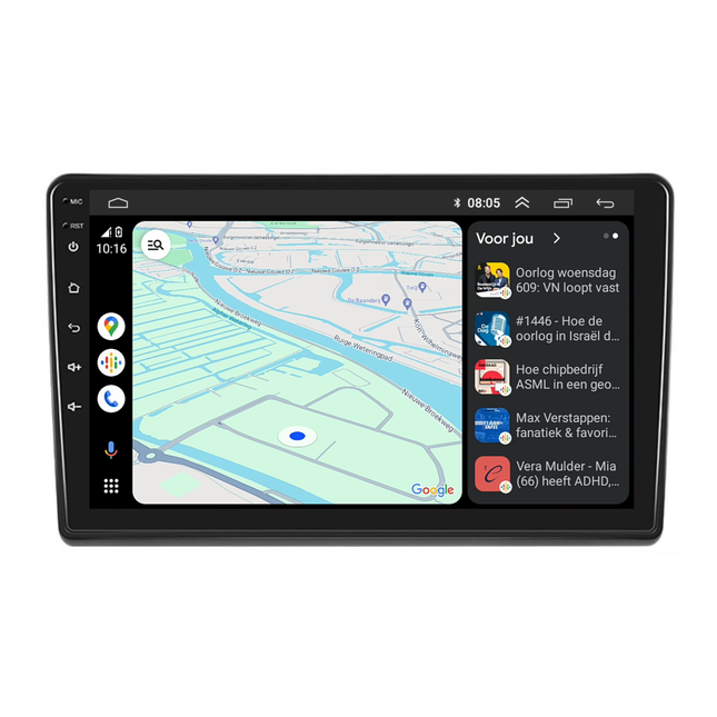 CarPlay Fiat Ducato | Citroën Jumper | Peugeot Boxer | Android 13 | Autoradio | 2006 t/m 2021 | Carplay & Android Auto