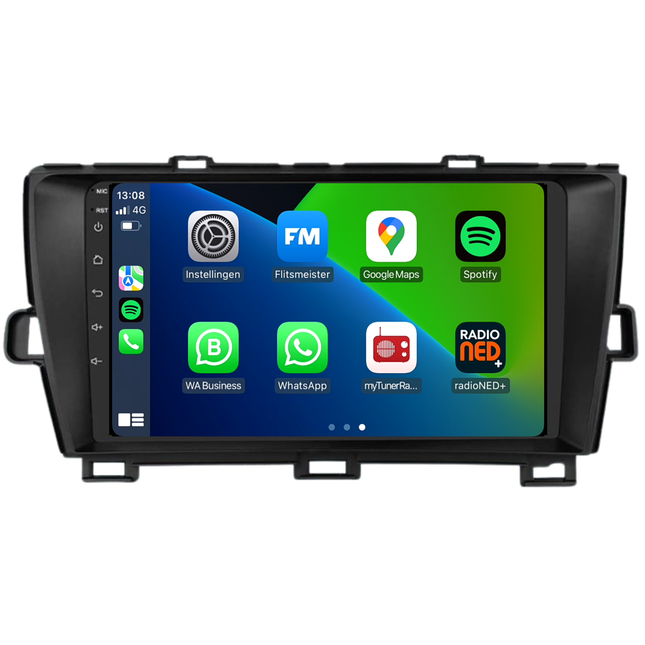 Toyota Prius | Android 13 | Autoradio | 2009 t/m 2015 | Carplay & Android Auto