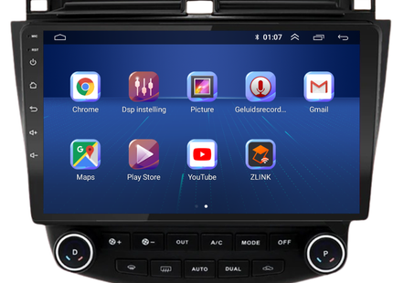 Honda Accord | Android 13 | Autoradio | 2003 t/m 2008 | Carplay & Android Auto