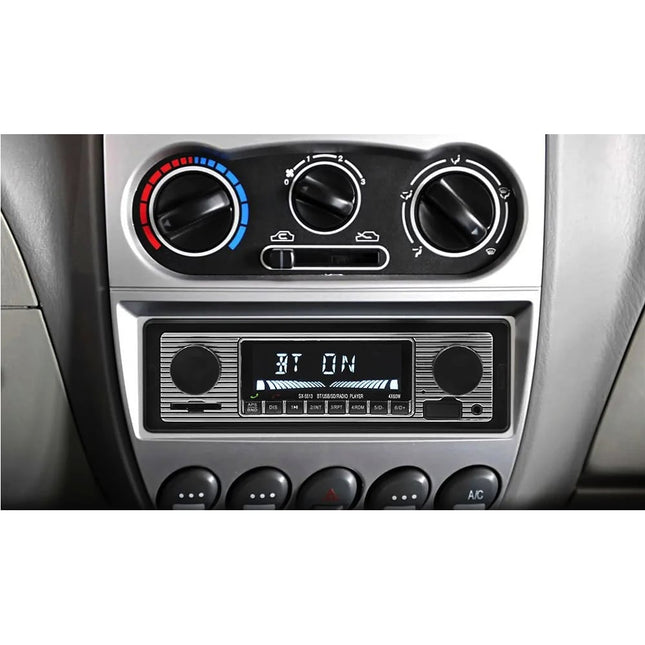1-Din Autoradio | Bluetooth & USB | Klassiek