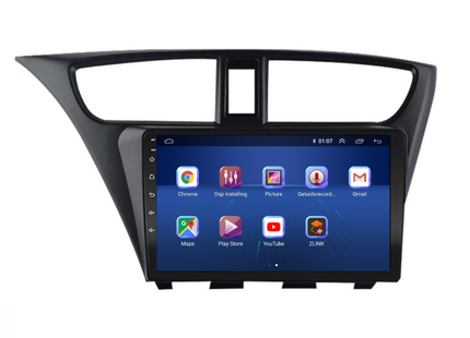 Honda Civic | Android 13 | Autoradio | 2012 t/m 2016 | Carplay & Android Auto