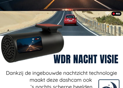 Davilon D1-DUAL Dashcam 4K | Voor & Achter | 2025 APP Model