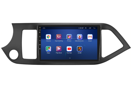 Kia Picanto CarPlay | Android 13 | Autoradio | 2011 t/m 2016 | Carplay & Android Auto