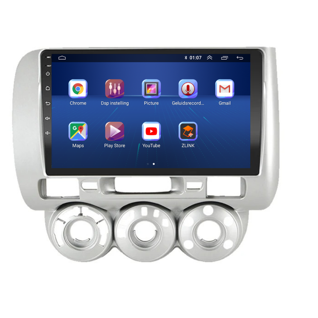 CarPlay Honda Jazz | Android 13 | Autoradio | 2002 t/m 2005 | Carplay & Android Auto