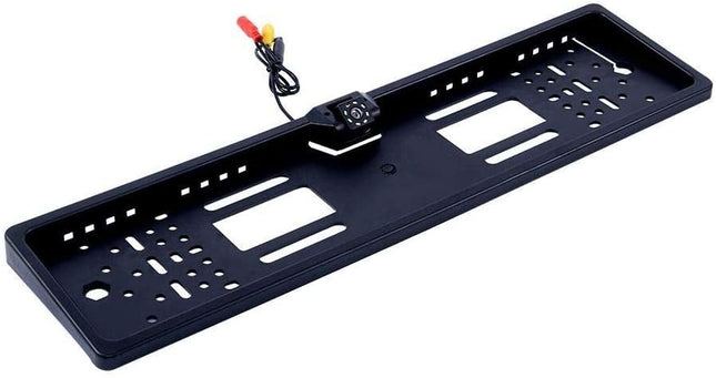 Achteruitrijcamera in kentekenplaathouder | 8 LED