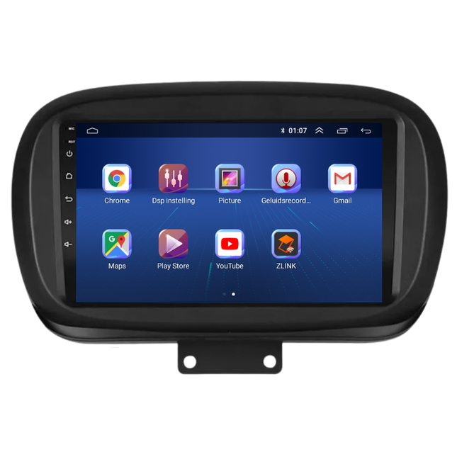 Fiat 500X  | Android 13 | Autoradio | 2015 t/m 2023 | Carplay & Android Auto