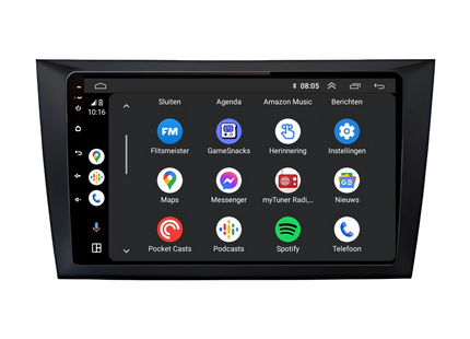 Volkswagen Golf 6 | Android 13 | Autoradio | 2009 t/m 2012 | Carplay & Android Auto