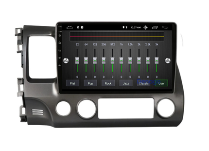 Honda Civic CarPlay autoradio | 2007 t/m 2011 | Denago DNG-A51 | 10 inch | Android 13 | Draadloos CarPlay & Android Auto