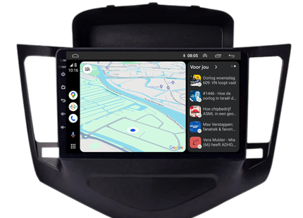 Chevrolet Cruze Android 13 Autoradio | 2008 t/m 2012 | CarPlay