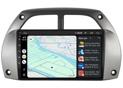 Toyota Rav 4 | Android 13 | Autoradio | 2001 t/m 2006 | CarPlay & Android Auto