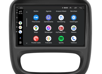 Renault Trafic | Android 13 | Autoradio | 2015 t/m 2021 | Carplay &  Android Auto
