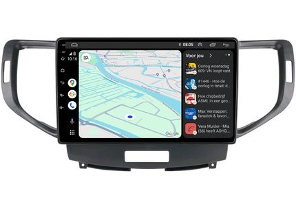 Honda Accord Android Autoradio | 2009 t/m 2013 | CarPlay